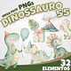 Kit Digital Dinossauro 55
