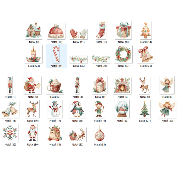 Kit Digital Natal 65 2