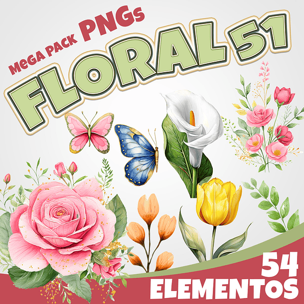 Kit Digital Floral 51 1