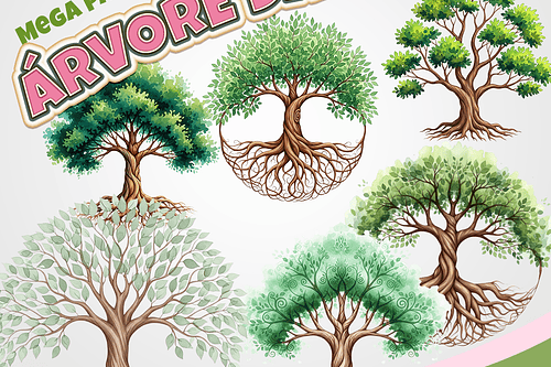 Kit Digital arvore da vida