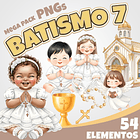 Kit Digital batismo batizado 7 1