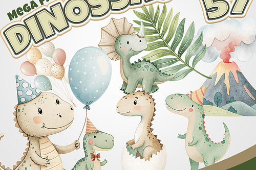 Kit Digital Dinossauro 57