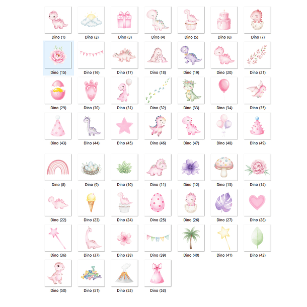 Kit Digital Dinossauro 58 2