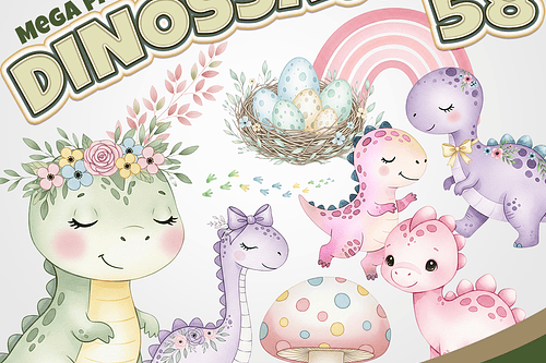 Kit Digital Dinossauro 58