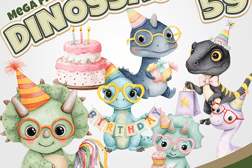 Kit Digital Dinossauro 59