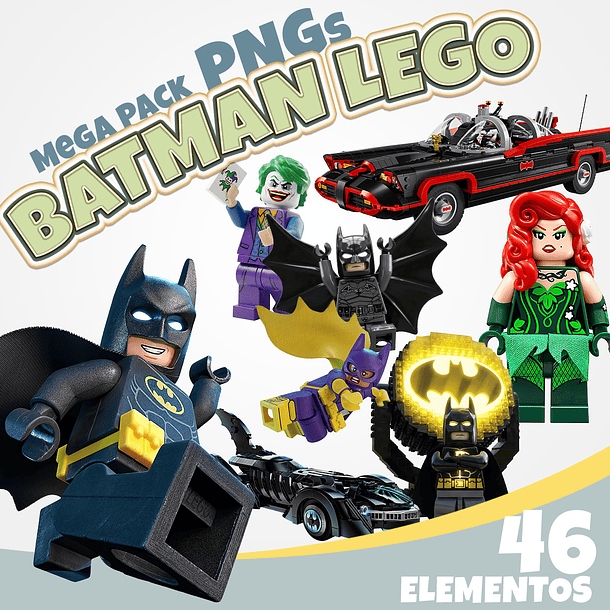Kit Digital Batman Lego 1