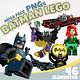 Kit Digital Batman Lego