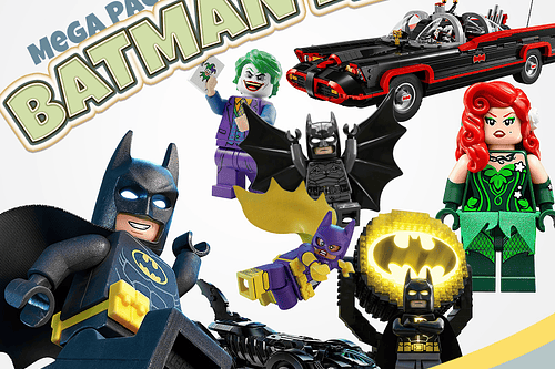 Kit Digital Batman Lego