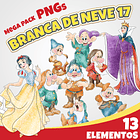 Kit Digital branca de Neve 17 1