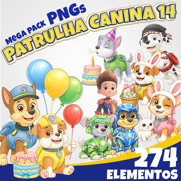 Kit Digital patrulha canina 14 1