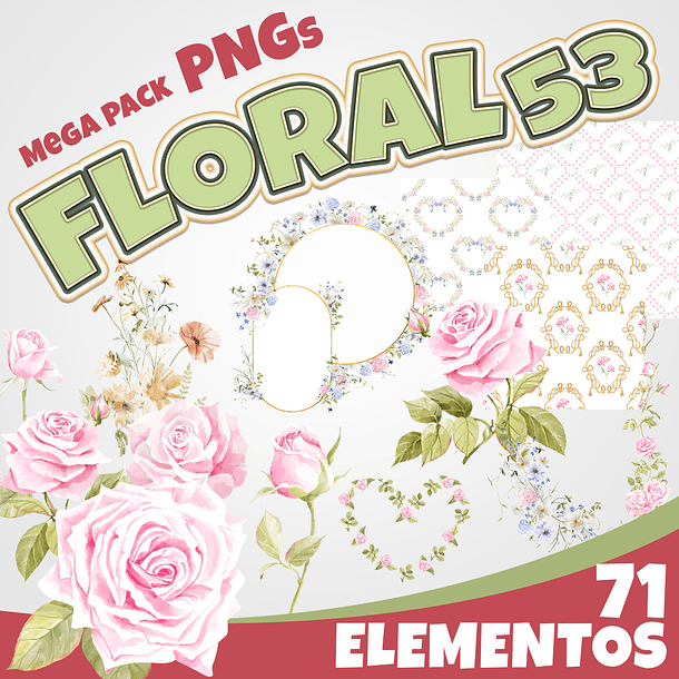 Kit Digital Floral 53 1