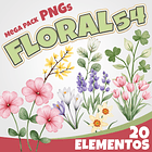 Kit Digital Floral 54 1