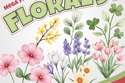 Kit Digital Floral 54