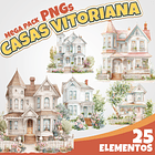 Kit Digital casa vitoriana 1