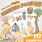 Kit Digital Ursinho Pooh 16 1