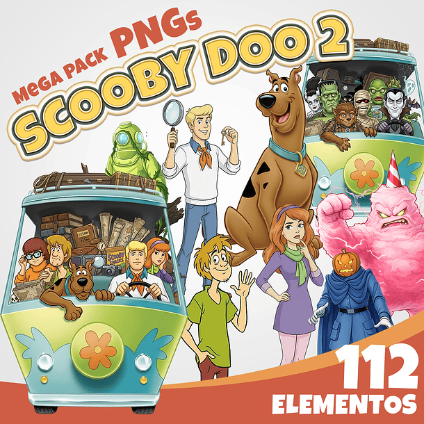 Kit Digital Scooby Doo 2 1