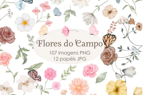 Kit Digital Flores do Campo