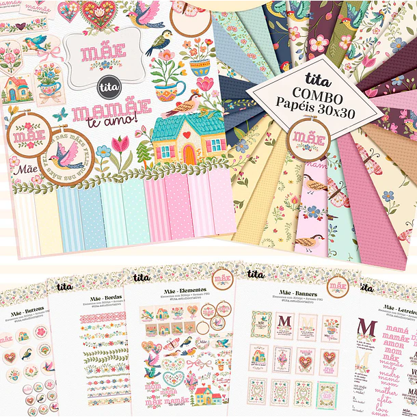 Kit Digital Dia das Mães
