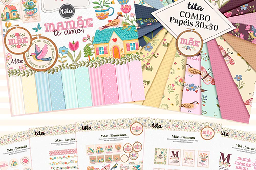 Kit Digital Dia das Mães