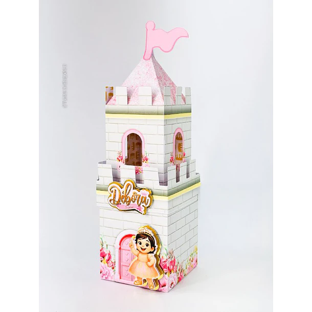 Caixinhas Castelo Princesa - Arquivo de Corte