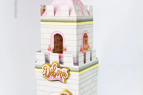 Caixinhas Castelo Princesa - Arquivo de Corte