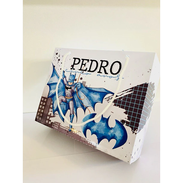 Sacola Festa Batman - Arquivo de Corte