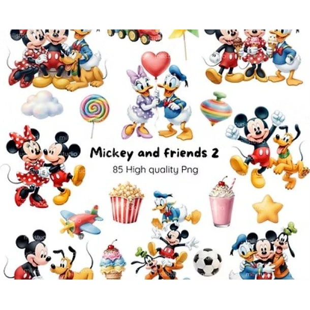 Kit Digital Turma do Mickey 6