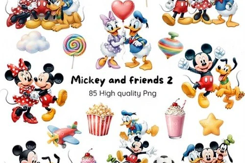 Kit Digital Turma do Mickey 6