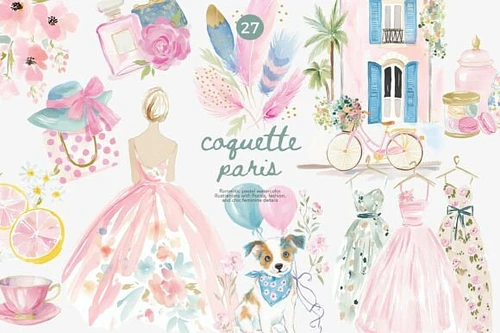 Kit Digital Coquette Paris