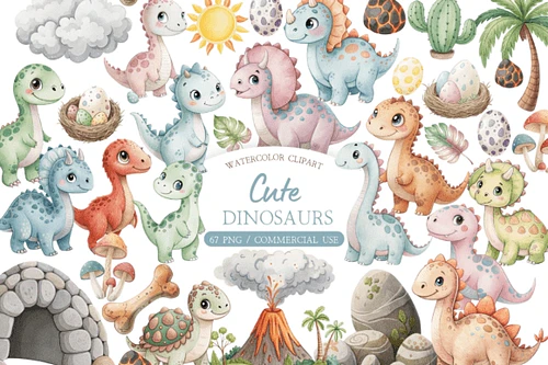 Kit Digital Dinossauro 60