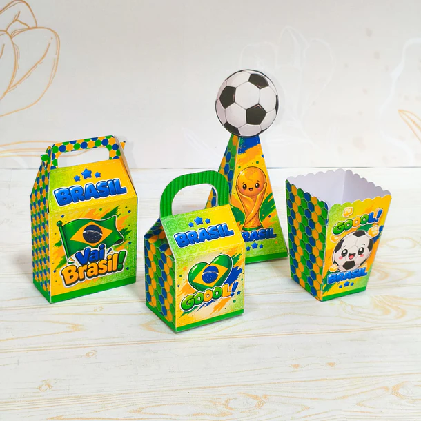 Caixinhas Copa - Arquivo de Corte