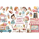 Kit Digital Sorveteria Sweet Scoops
