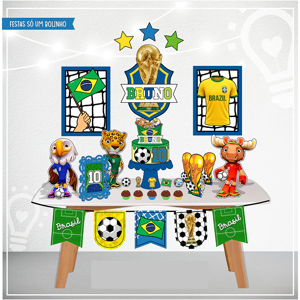 Kit Festa Brasil Copa - Arquivo de Corte 1