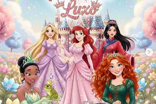 Kit Digital Princesas Disney 