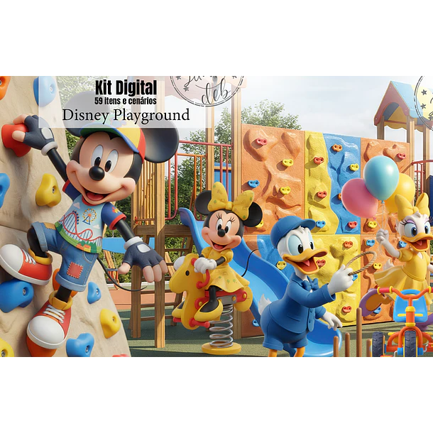 Kit Digital MIckey Parque Playground