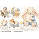 Kit Digital Boho Neutral Baby 2