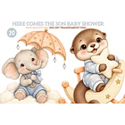 Kit Digital Boho Neutral Baby 4