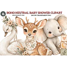 Kit Digital Boho Neutral Baby 1
