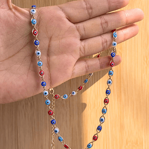 COLLAR OJOS TURCOS