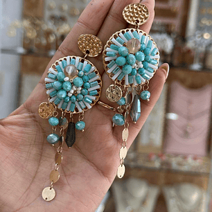 ARETE TAILANDÉS TURQUESA