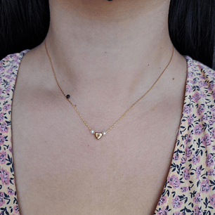 COLLAR CORAZÓN MINI