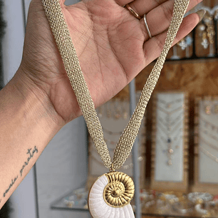 COLLAR CARACOL CHUNKY