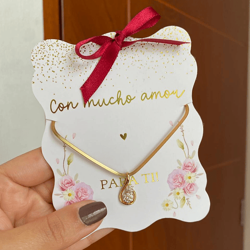 COLLAR GOTA DE ROCÍO 1