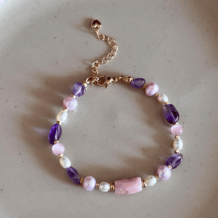 PULSERA AMATISTA