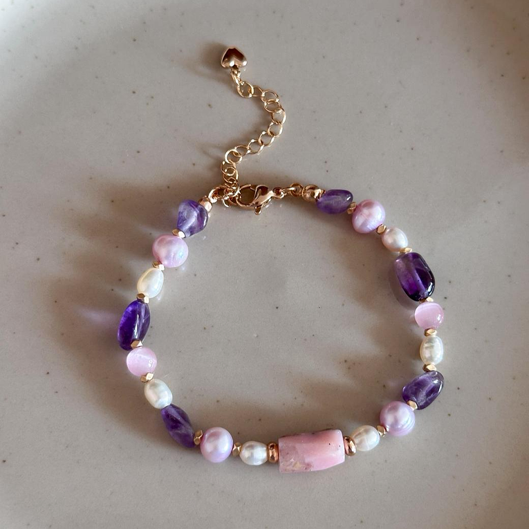 PULSERA AMATISTA 1