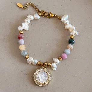 PULSERA SAN BENITO - NÁCAR 3D