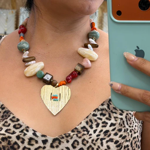 COLLAR BOHO HEART 2