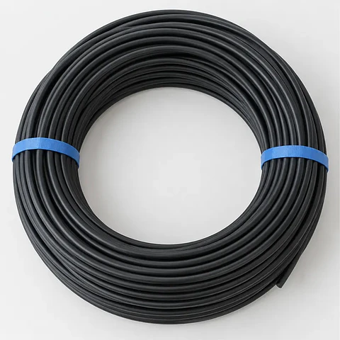 Cable fotovoltaico 4 mm², rollo de 10 m