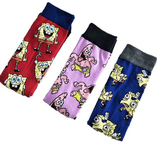 CALCETINES BOB ESPONJA RETRO