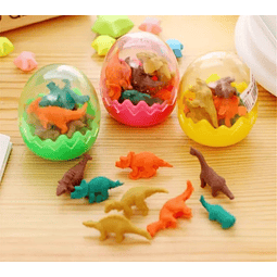 GOMA DE BORRAR HUEVO DINOSAURIO 
